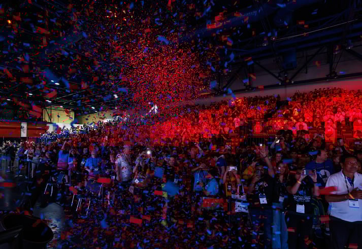 Celebration for final matches at the FIRST Championship