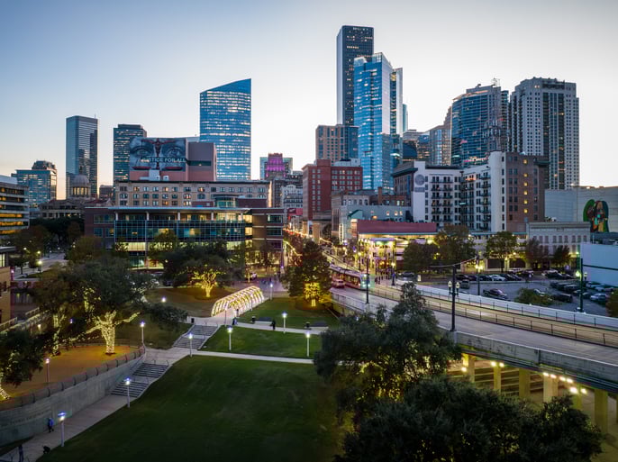 Allen's Landing in Houston, Texas