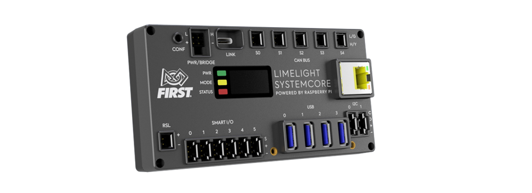Rendering of the current design of the Systemcore device